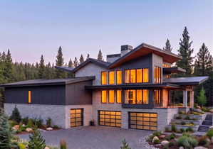 AI generated image of what the garage side could look like. Because this is AI generated there are some inaccuracies.