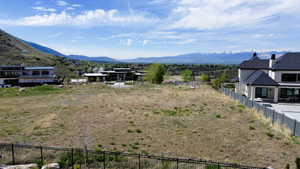 View of mountain backdrop