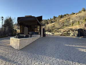 View of gate