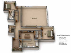 AI generated image of what the top floor could look like. Because this is AI generated there are some inaccuracies.