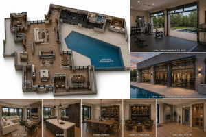 AI generated image of what the main floor could look like. Because this is AI generated there are some inaccuracies.