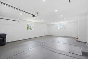 Huge garage with EXTRA HEIGHT and EXTRA LENGTH