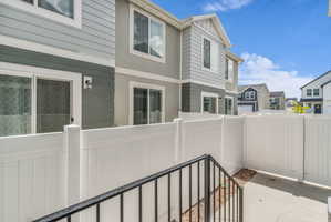 View of patio / terrace with a residential view