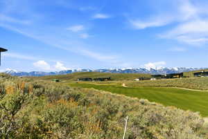 View of mountain backdrop