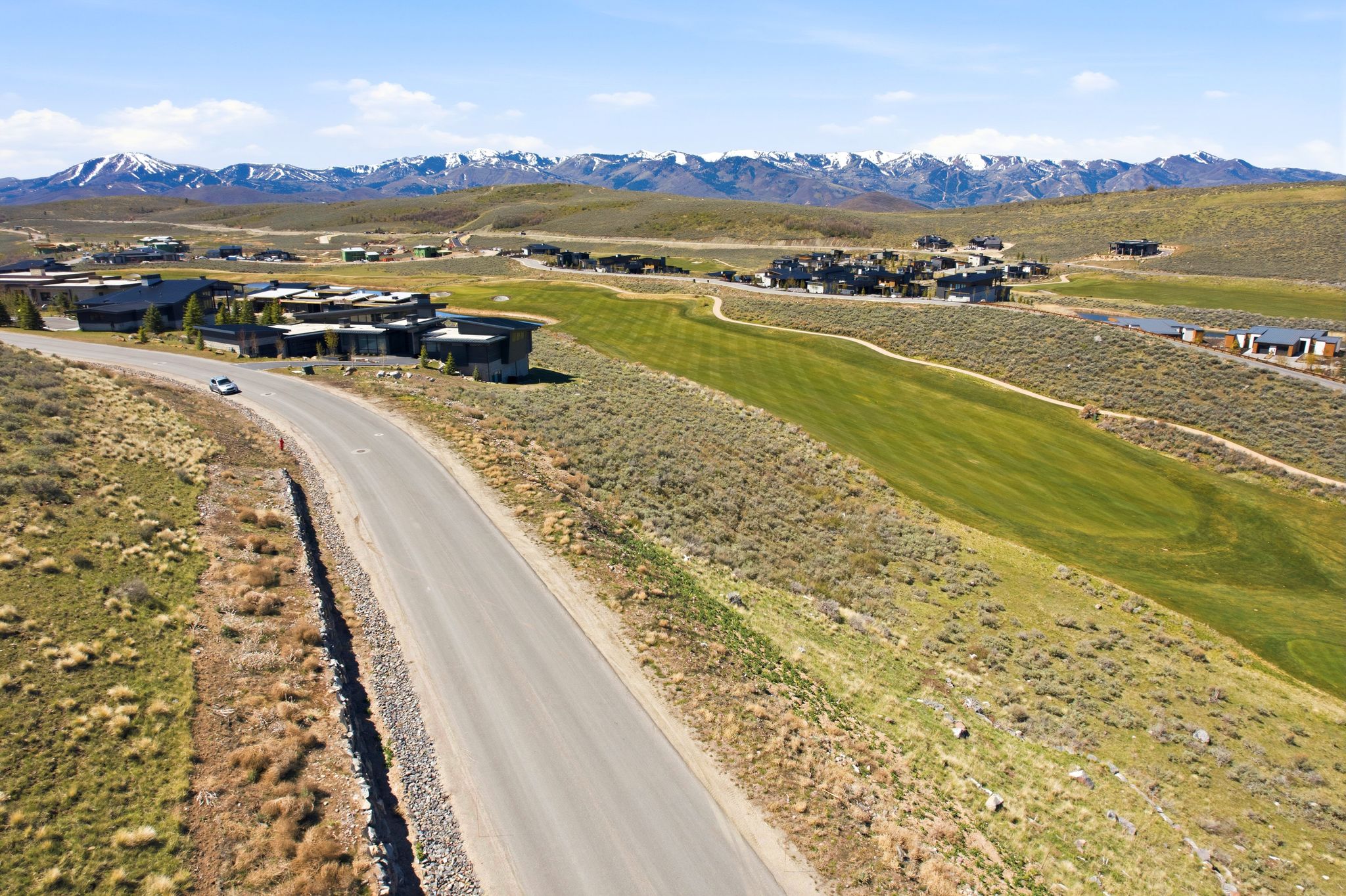 View of mountain background