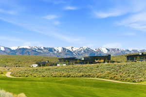 View of mountain backdrop