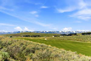 View of mountain backdrop