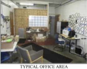View of office area