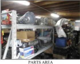 View of storage room