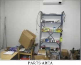 View of storage room