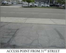 View of asphalt street
