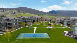 Nestled Between the Lake and the Mountains