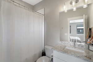 Private Full Bath for Bedroom 3