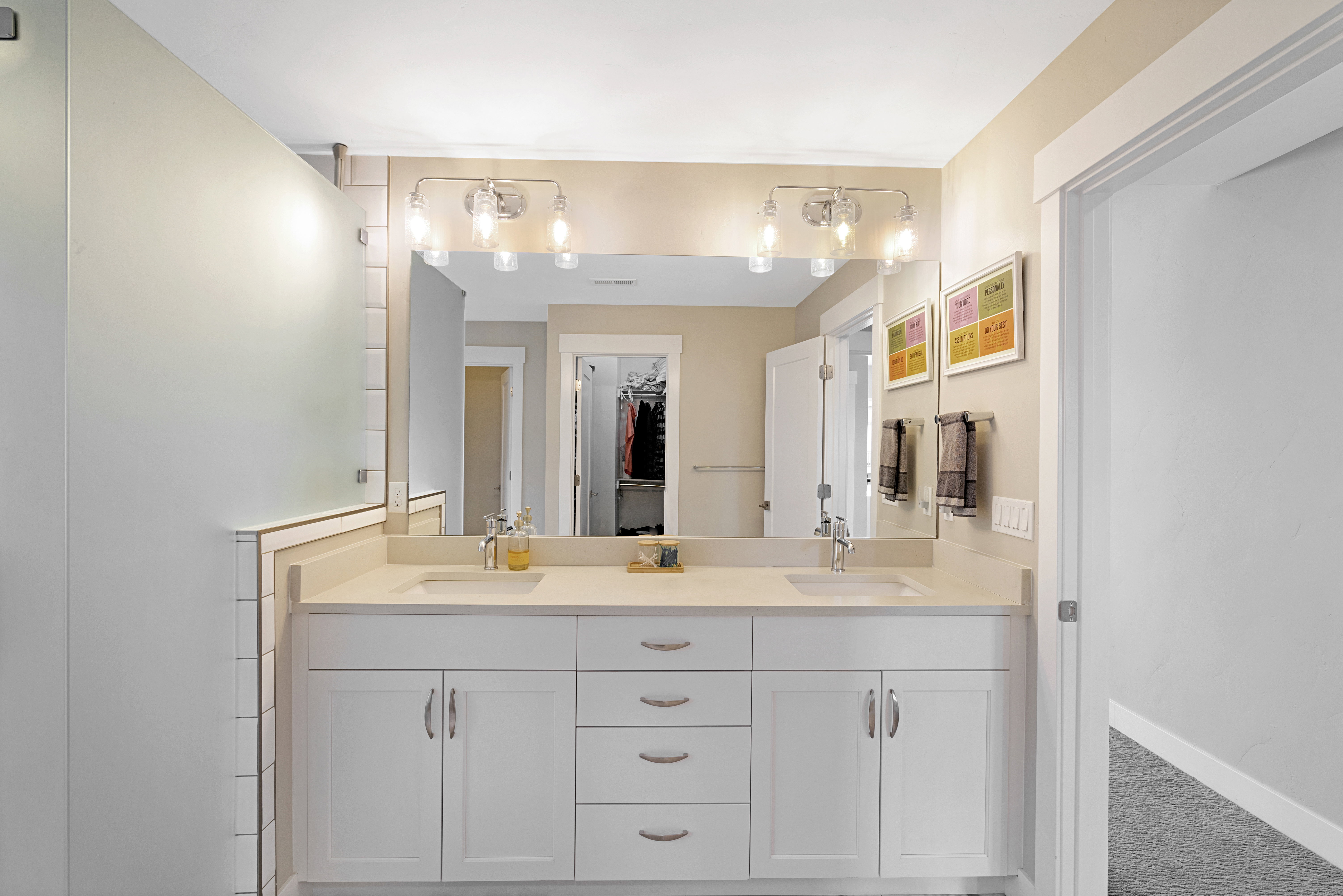 Dual SInks, Separate Shower