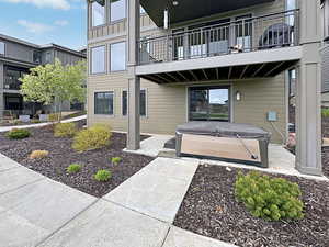 Patio with Hot Tub (Included)