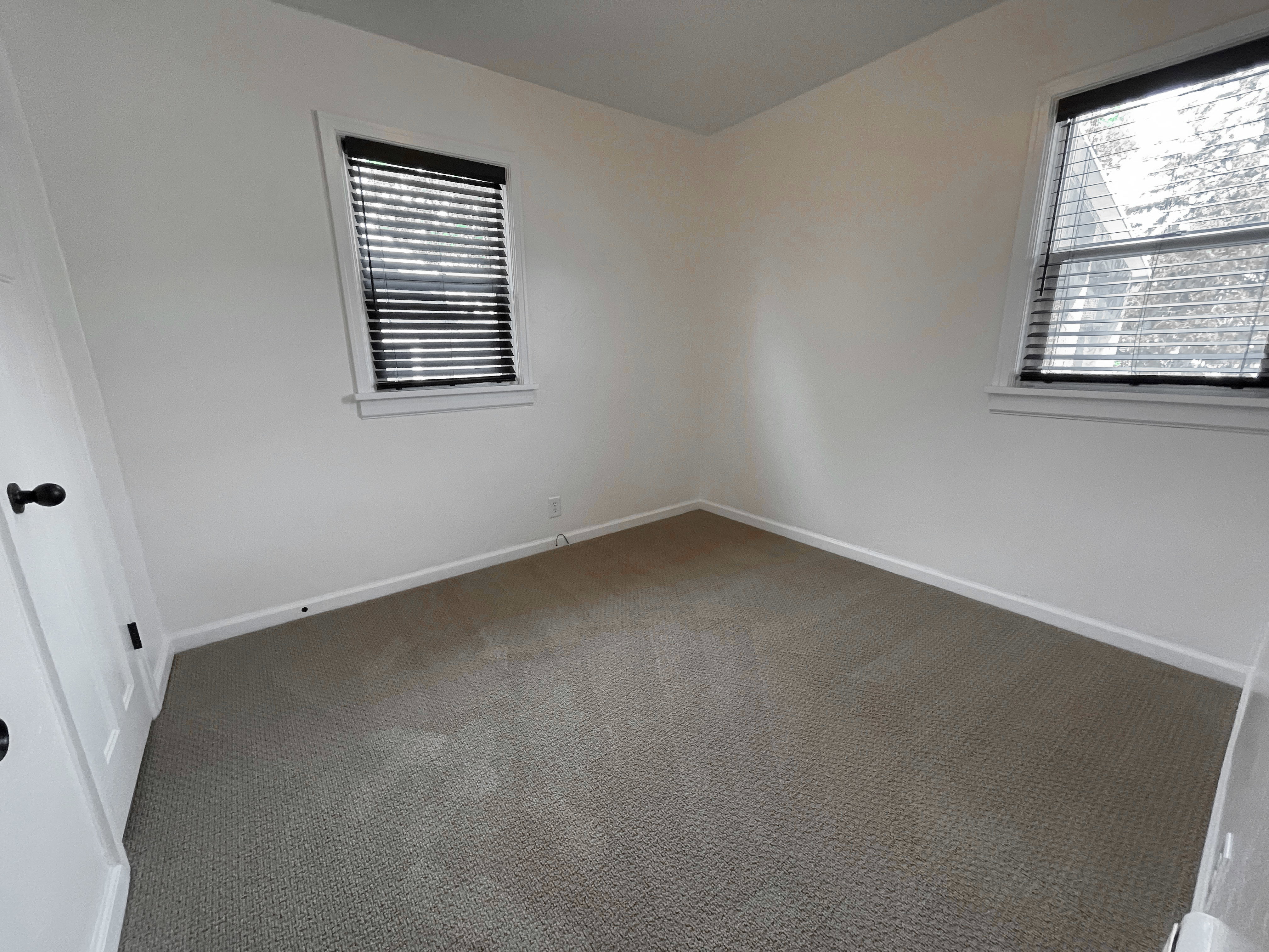 Neutral toned carpeting