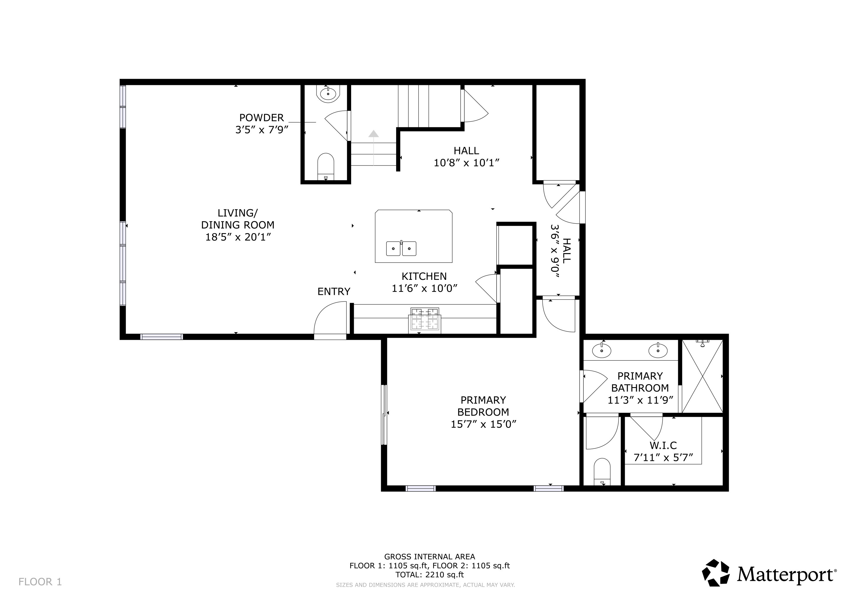 View of room layout