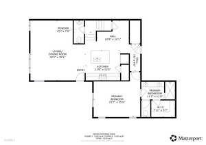 View of room layout