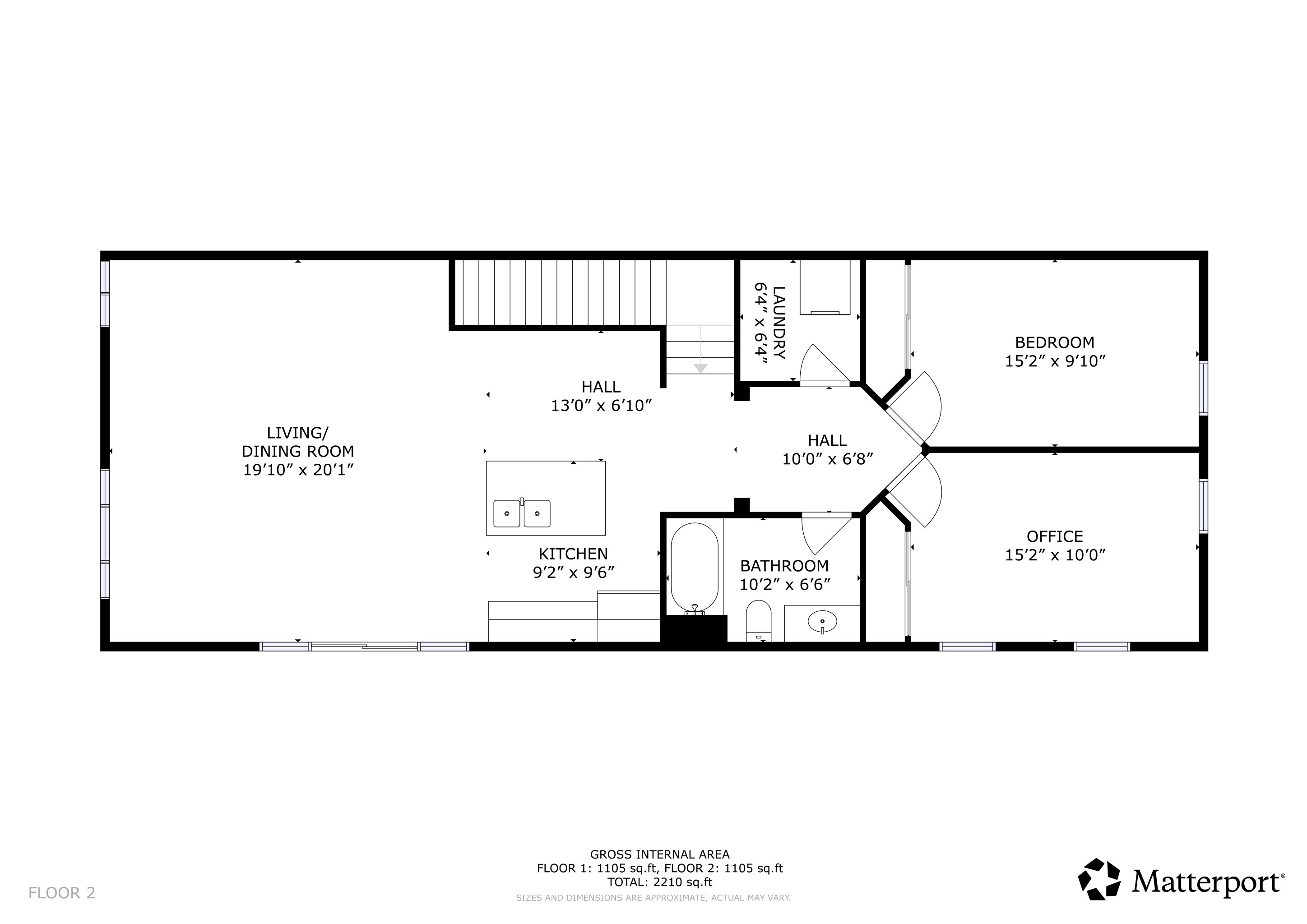View of floor plan / room layout