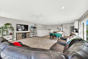Another view from a different location showing the wonderful natural light this room provides