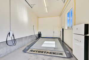 Garage with car charger