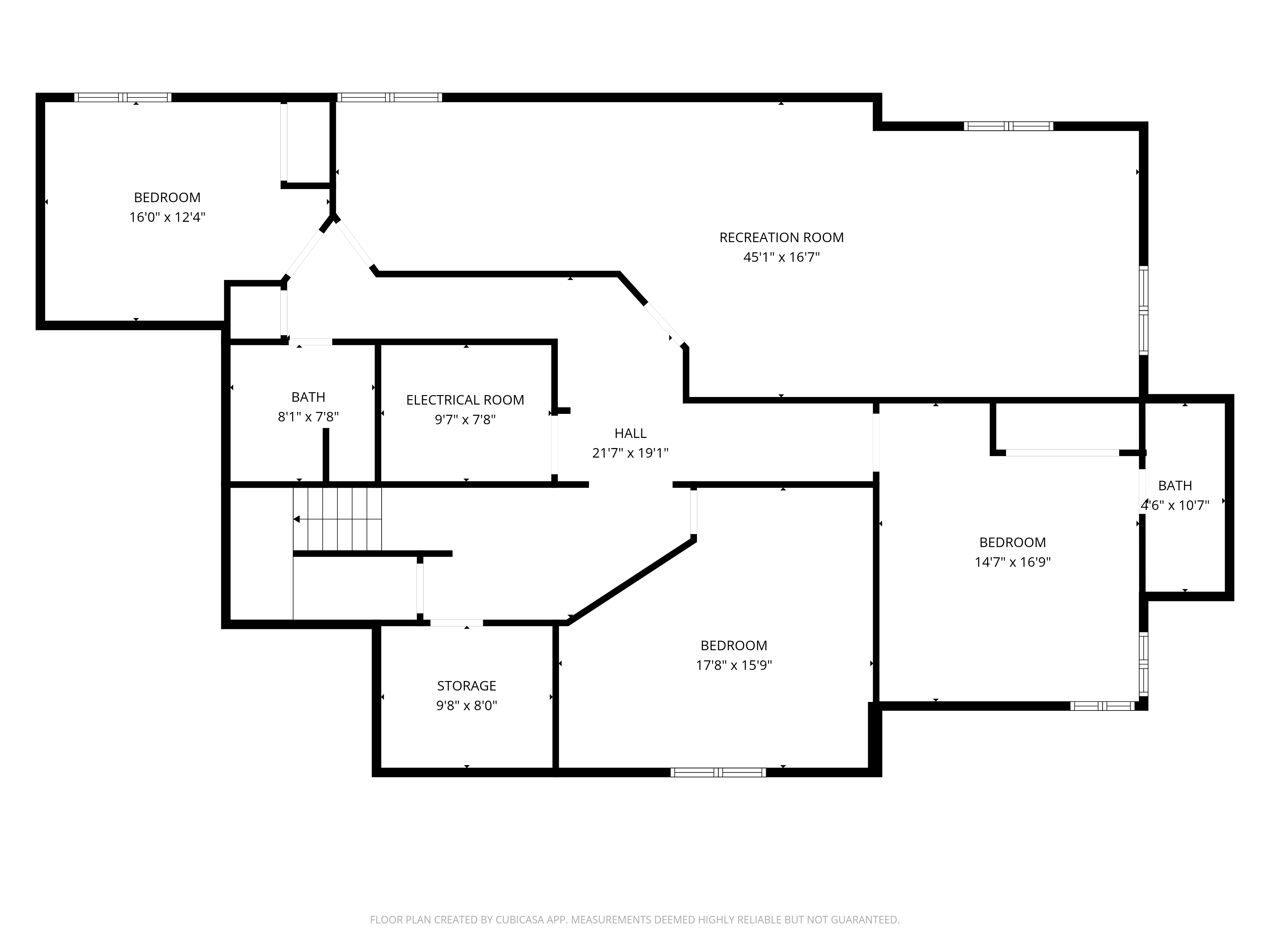 View of home floor plan