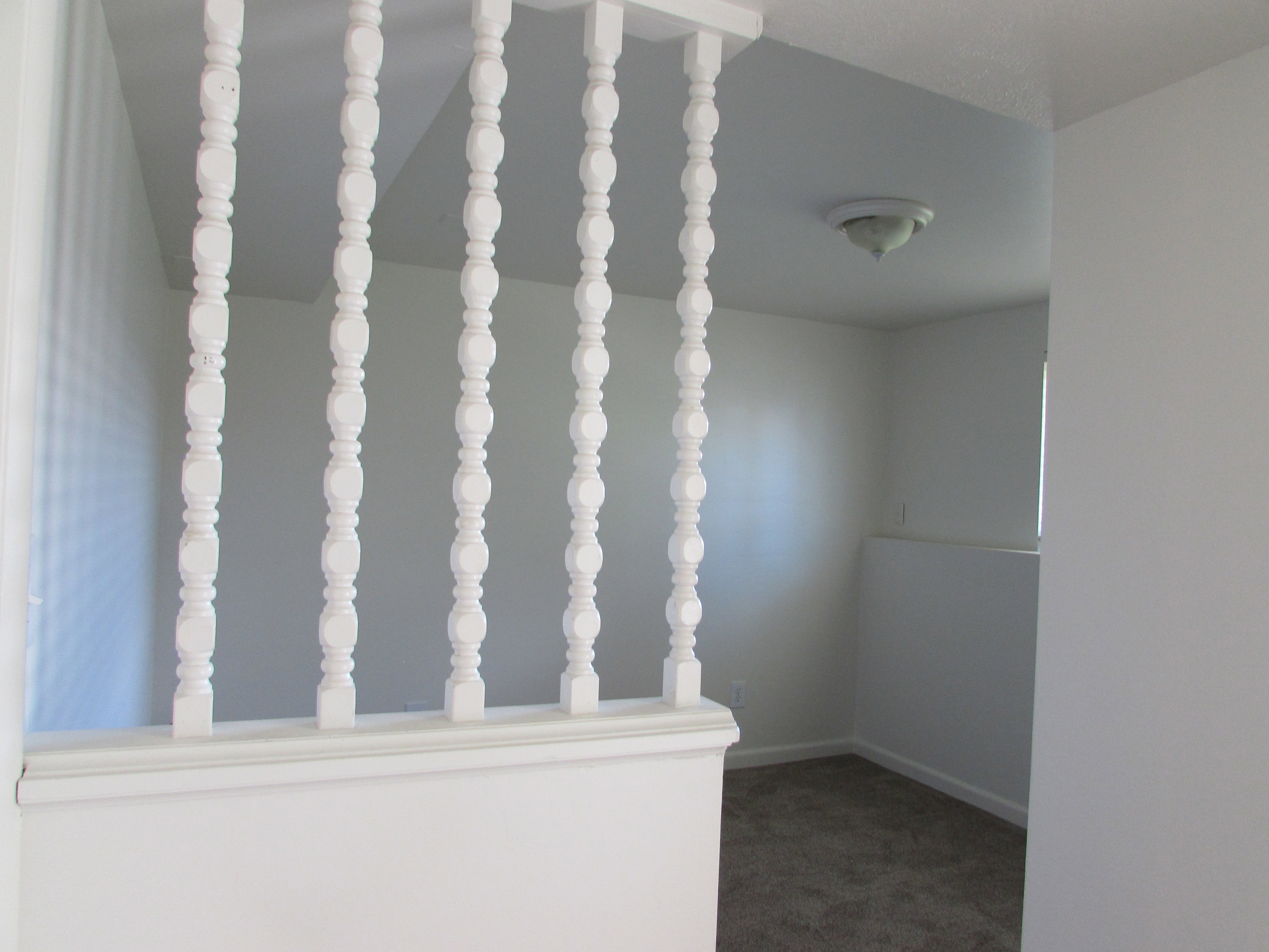 Office with carpet flooring