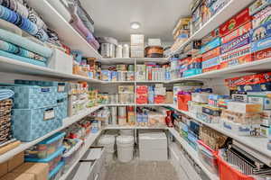 Large additional storage room I basement