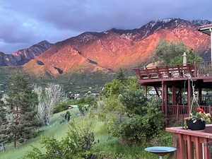 Rare, unobstructed Wasatch alpine glow views—an extraordinary daily backdrop that sets this property apart