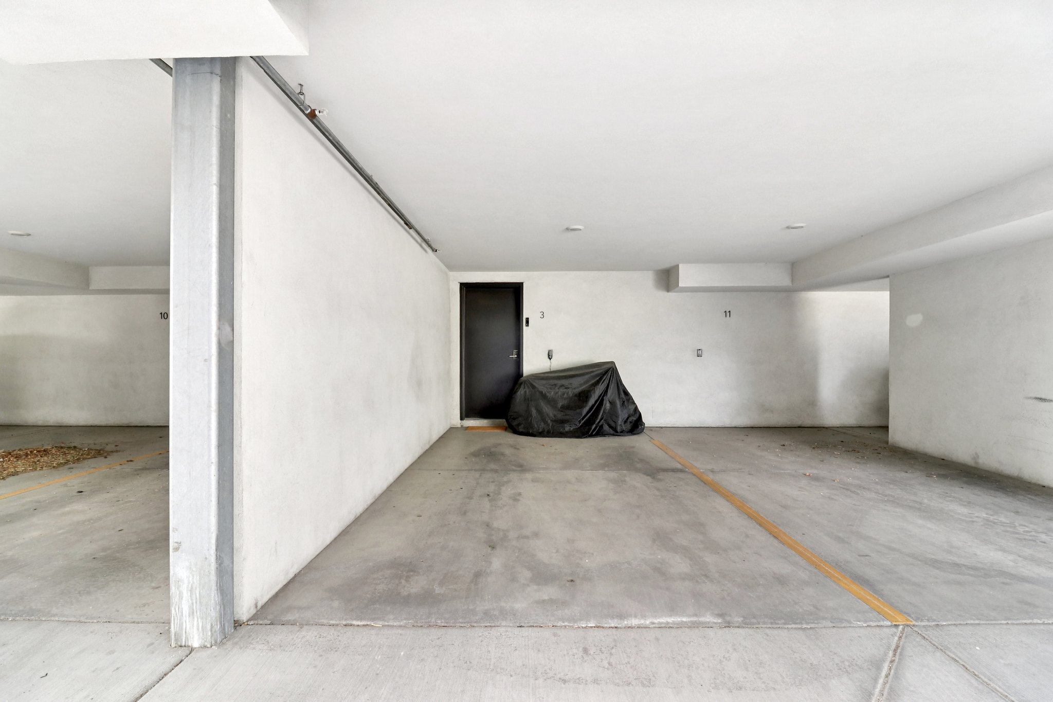 View of parking deck