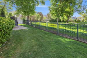 View of yard with stairs