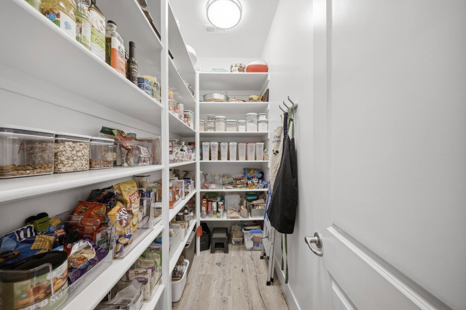 View of storage area