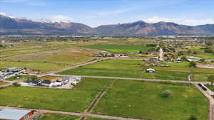 View of rural area with mountains