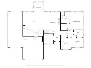 View of floor plan / room layout