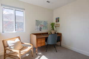 View of home office