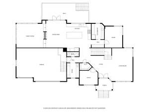 View of floor plan / room layout