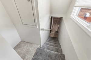 stairs to basement