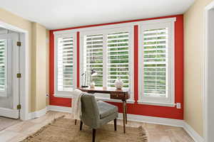 Office/sun room off of Bedroom 2
