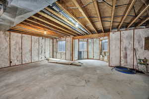 View of basement