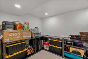 View of storage