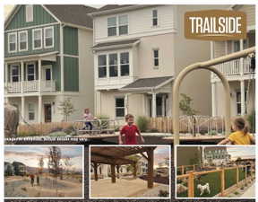 View of marketing collateral with multiple images