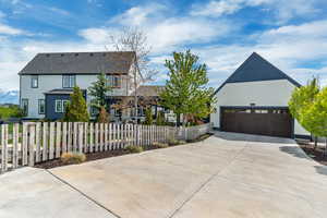 Lots of parking and main 4 car garage.