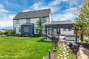 Large private yard.