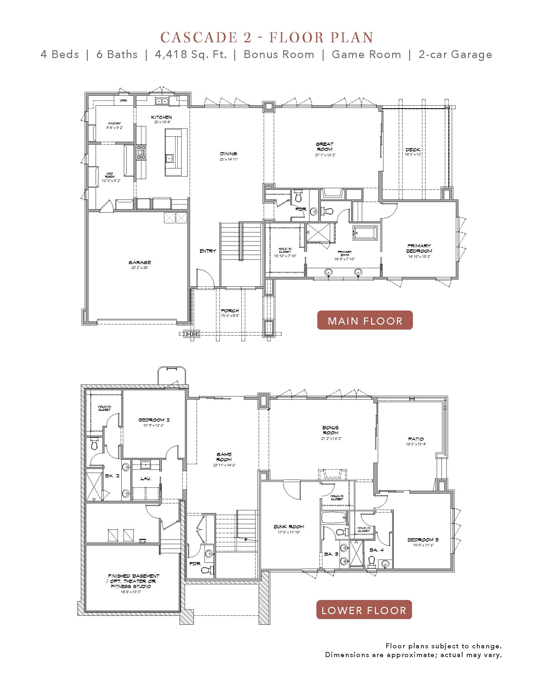 View of floor plan / room layout