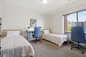 Two twin beds, 2 desks, 2 dressers and 2 office chairs (included or not)