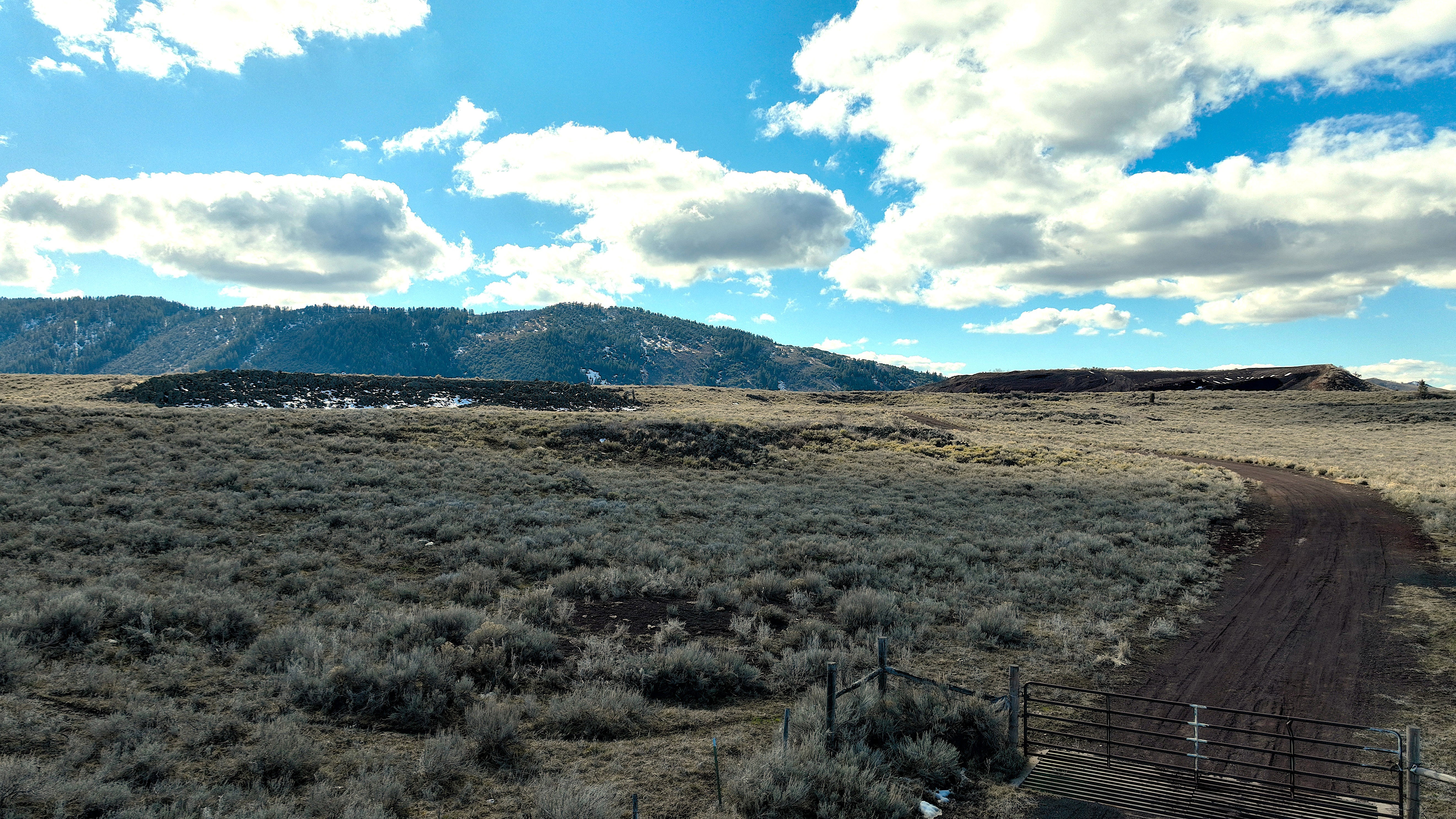 View of mountain backdrop