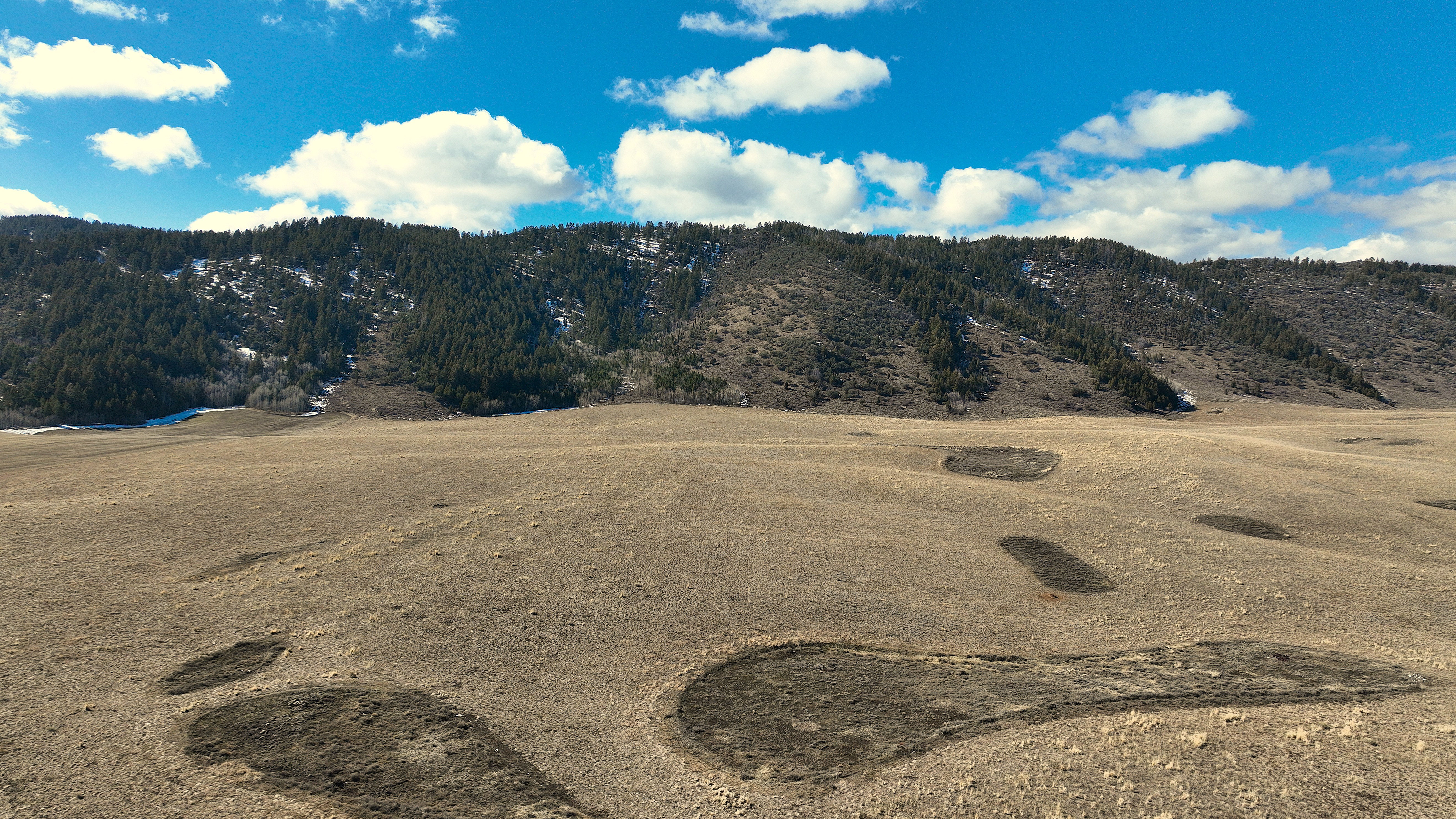 View of mountain background