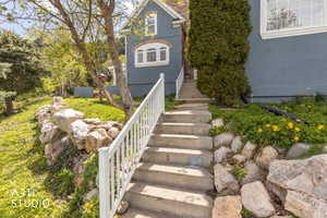 View of staircase