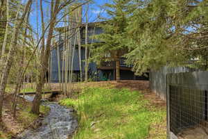 Rear view of property