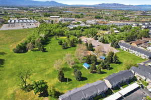 Bird's eye view of mountains